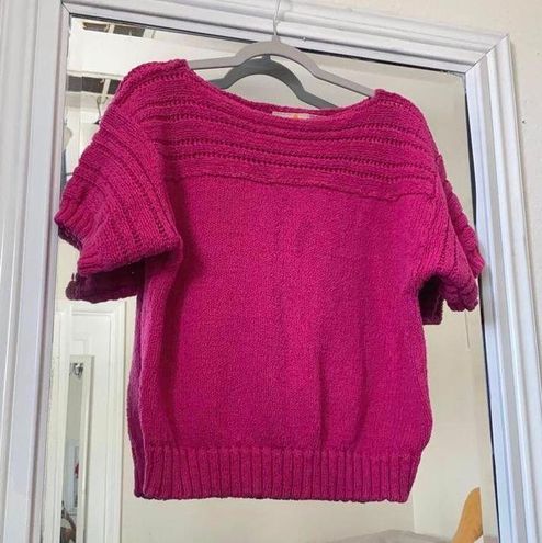 Liz Claiborne Pink Knit Sweater Top - $31 (35% Off Retail) - From ashly