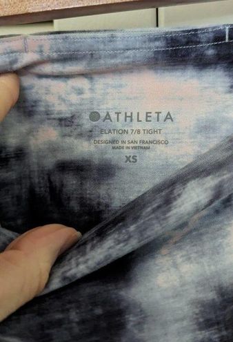 Athleta elation ice dye 7/8 tight XS - $26 - From Emma