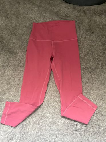 Lululemon Align Crop *21 Pink Size 4 - $66 (47% Off Retail