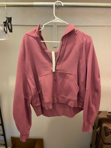 NEW LULULEMON Scuba Oversized Half-Zip Hoodie XL/XXL Velvet Dust