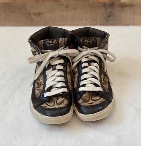 coach ellis high top sneakers
