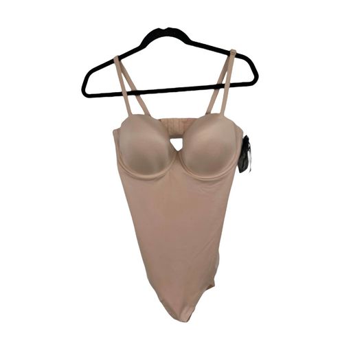 Spanx bodysuit nude 10205R Suit Your Fancy Strapless cupped panty X-Large XL  - $102 - From Cynthia