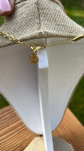 Lv Heart Necklace Gold - $30 - From Danielle