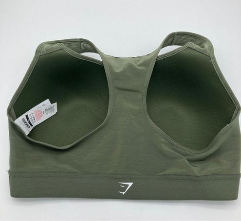 Gymshark Lightweight High Support Sports Bra in Core Olive Size XL - $27 -  From Cory
