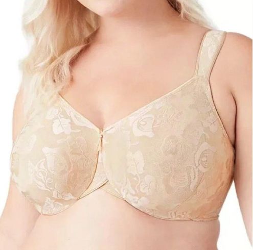 Clear and Classic Full Coverage Underwire Bra