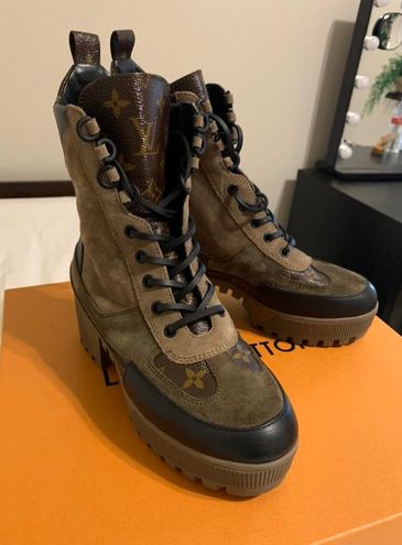 Louis Vuitton Boots Brown Size 6.5 - $1000 (22% Off Retail) - From Lauren