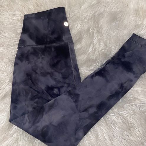Lululemon Diamond Dye Leggings Black Size 4 - $82 (30% Off Retail