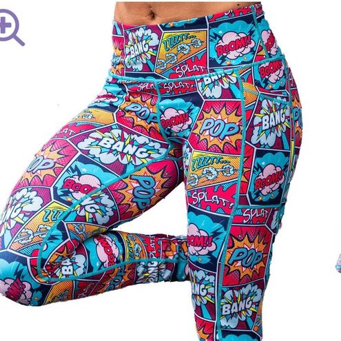 CVG Womens Knockout Legging Full Length Comic Book Inspired Print Size M  NWOT Size M - $34 - From Susan