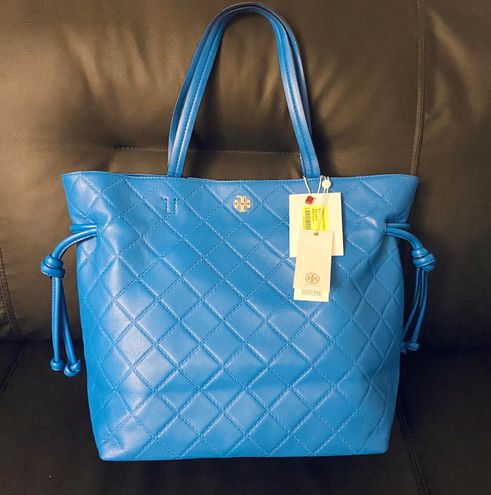 Tory Burch Georgia Slouchy Quilted Leather Tote Bag