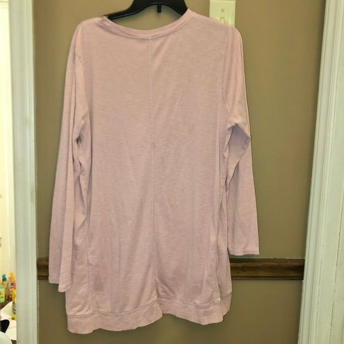 J.Jill Pima Elliptical Tunic Shirt Pink Large - $16 - From Megan