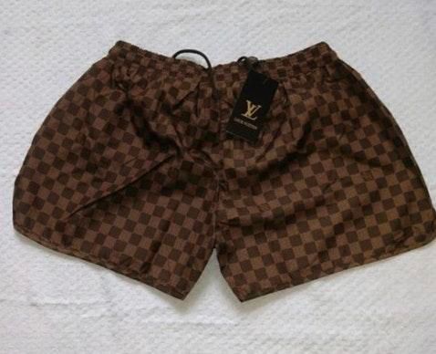 Two-piece swimsuit Louis Vuitton Brown size 40 FR in Cotton - 24470685