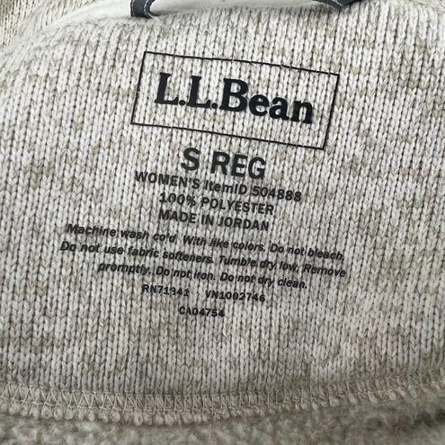 L.L.Bean® Fleece Knit Stand Collar Long Sleeve Full Zip Sweater