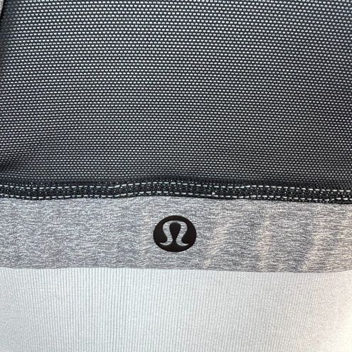 Lululemon Sports Bra 8 Gray Black Mesh Sheer Insert Stretch Comfort Womens  Size M - $35 - From Jamie