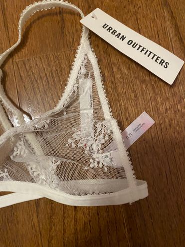 Out From Under Miranda Firecracker Lace Sheer Triangle Bralette