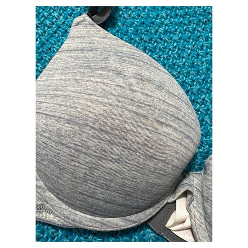 PINK - Victoria's Secret PINK - Wear Everywhere Push-Up Bra Gray Size 34 B  - $12 (68% Off Retail) - From Riki
