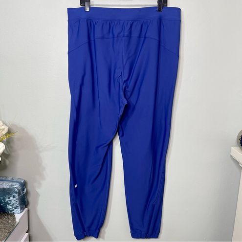 Lululemon Adapted State High Rise Fleece Jogger Pants Psychic Blue 14 Nwt -  $106 New With Tags - From Marie