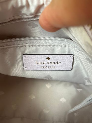 New Kate Spade Kristi Crossbody Refined Grain Leather Pale Amethyst