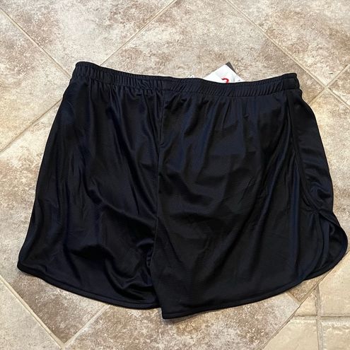 Baleaf women's lined mesh black athletic shorts high rise large - $18 -  From Julie