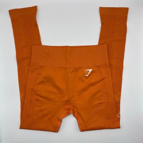 Gymshark Flawless Knit Legging Burnt orange Size XS - $27 (50% Off Retail)  - From naarin