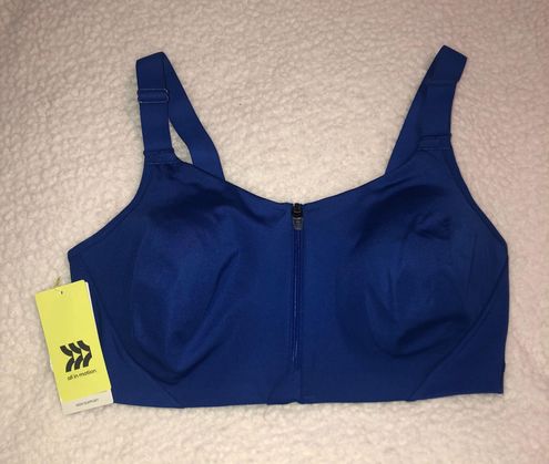 All In Motion Sports Bra Blue Size 36 C - $10 (58% Off Retail) New With  Tags - From Laura