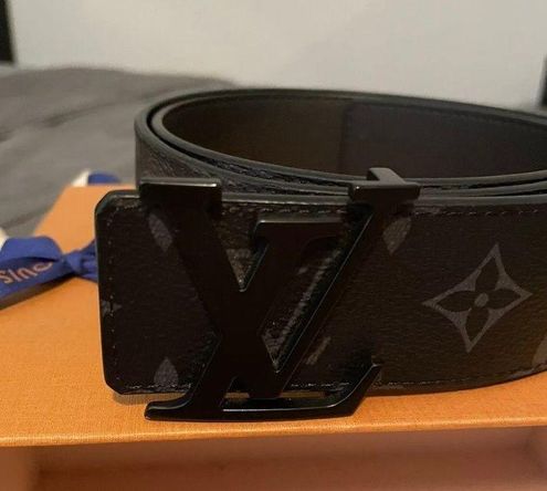 Louis Vuitton Belt Black Leather ref.39733 - Joli Closet