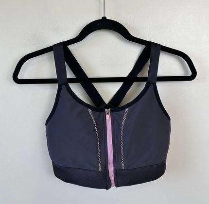 Zoe Zip-UP High Support Sports Bra - Fabletics Canada