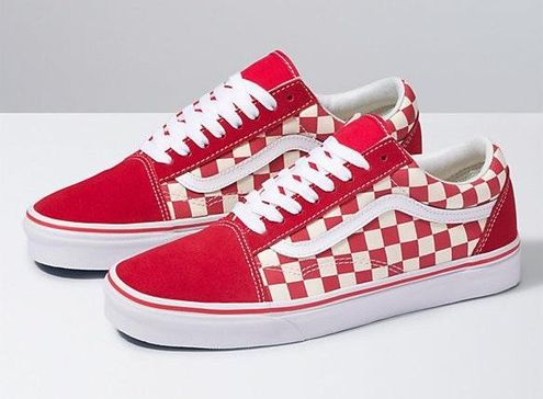 red vans checkers