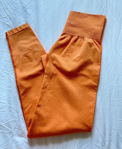 NVGTN, Pants & Jumpsuits, Nvgtn Contour Seamless Leggings Sunset Orange  Size Medium
