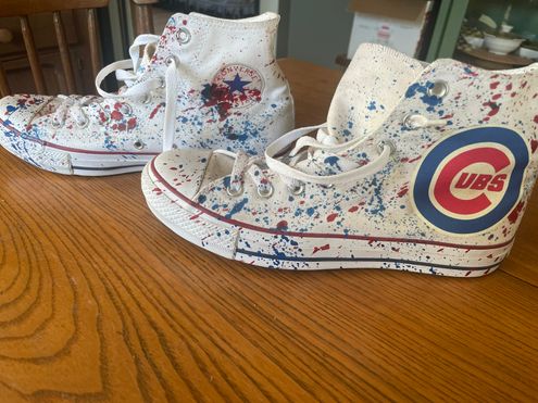 Converse High Top Chicago Cubs Size 10 - $125 - From Jamie