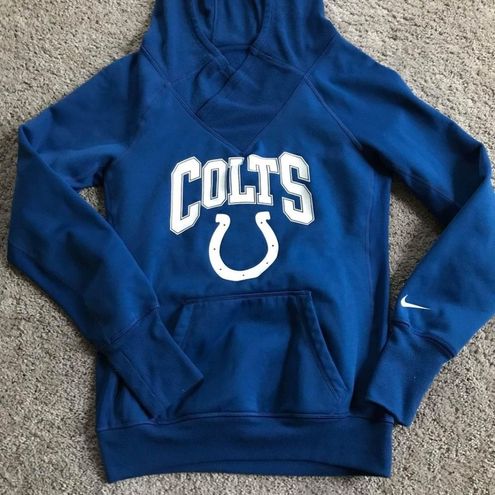 Nike Therma-fit women's small blue Indianapolis Colts hoodie - $23 - From  Megan