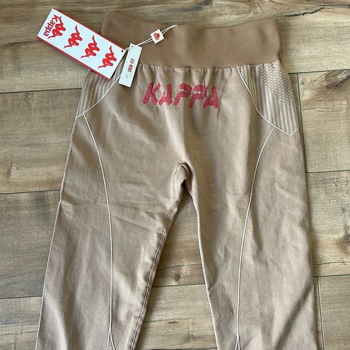 Kappa NWT Authentic Trybunalski Knit Legging Sz M/L Beige-Lt Pink Lt Red  Cherry - $55 New With Tags - From Elizabeth