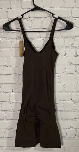 SKIMS NWT Everyday Sculpt Mid Thigh Bodysuit Espresso Size 4X