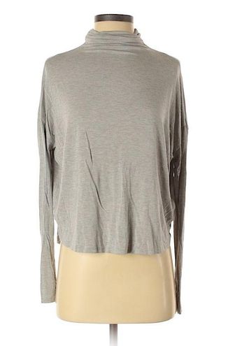 Aritzia Babaton Seaton Turtleneck Gray 