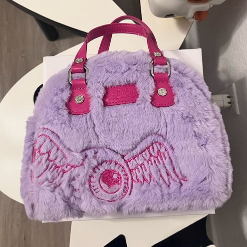 Hot Pink & White Bowling Bag Small - Von Dutch