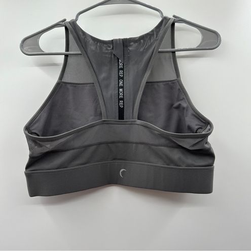 Zyia Active Full Support Gray All Star Sports Bra Size XL - $27
