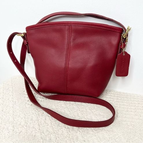 Coach Vintage Compact Pouch Shoulder Bag