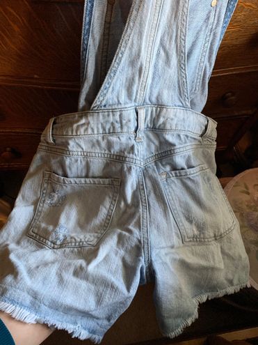 garage overall shorts