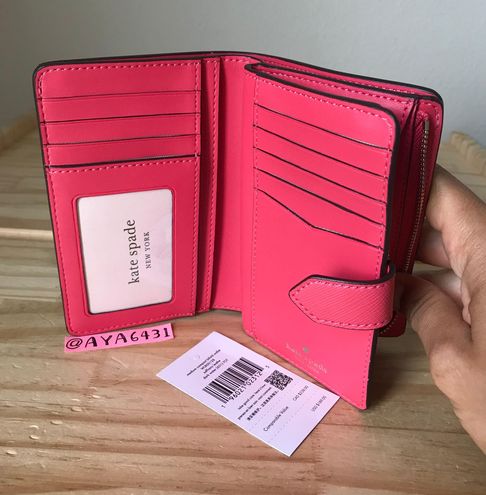 New With Tags Kate Spade New York Medium Bifold Zip Wallet. Original Price  $189.