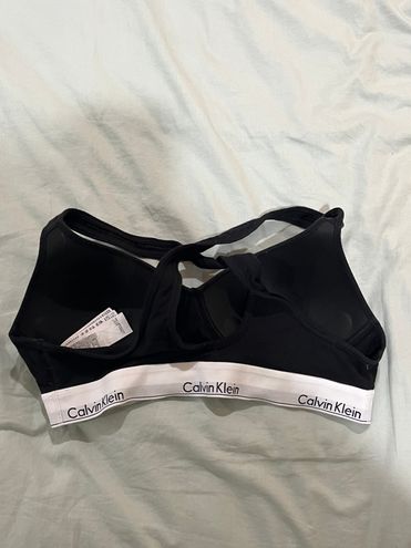 Calvin Klein Sports Bra Black Size XL - $13 (48% Off Retail) - From