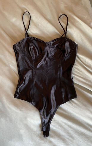 H&M Shimmery Thong Bodysuit