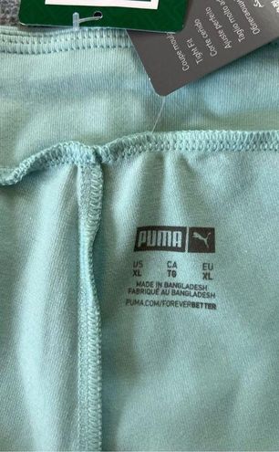 Puma NWT! Iconic T7 MR Leggings in Eggshell Blue Women's XL - $30