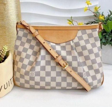 Louis Vuitton Discontinued Authentic LV Siracusa PM Damier Azur Crossbody  Bag - $1367 - From Uta