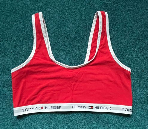 Tommy Hilfiger Sports Bra Red Size XL - $18 (40% Off Retail