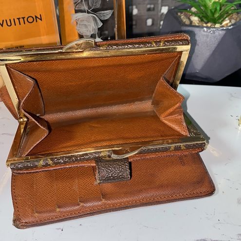 Louis Vuitton, Bags, Louis Vuitton Kisslock Coin Purse