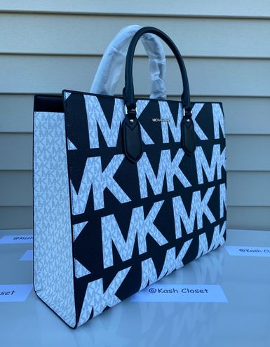 Michael Kors MK Everly Large Graphic Logo Conv Tote Multiple - $259 (39%  Off Retail) New With Tags - From Kash