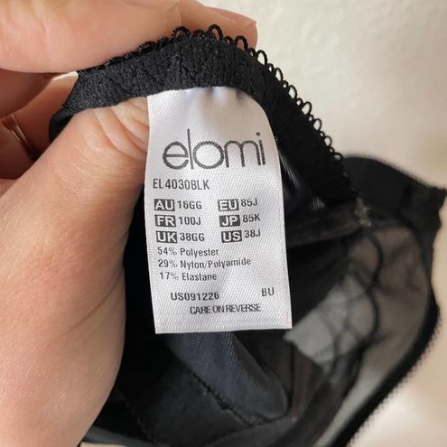 ELOMI Cate Side Support Bra 38J Size XL - $45 - From Mikhaila