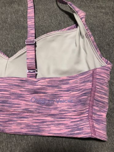 Outdoor Voices Freeform Flow Bra Pink - $55 - From cat