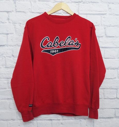 Cabela s Red 1961 Embroidered Sweatshirt 35 From Allison