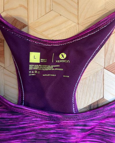 Xersion sports bra, size L