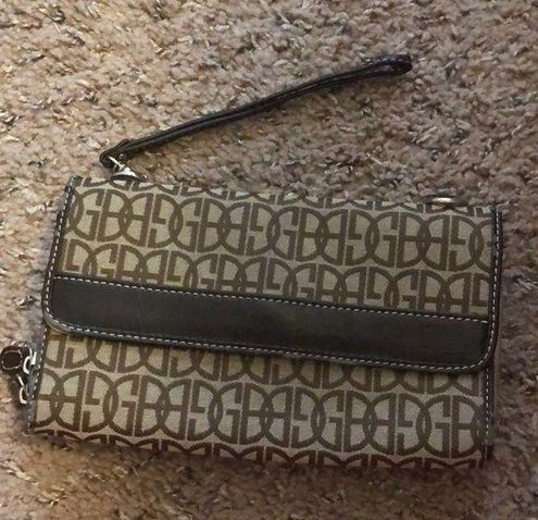 Giani Bernini Gianni Bernini Brown & Tan Wristlet Wallet/Purse - $26 - From  Felicia